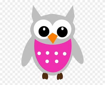 Pink Owl Clip Art At Clker Com Vector Clip Art Online - Baby Owl Clip Art
