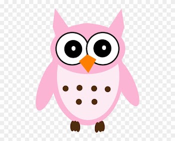 Pink Owl Clip Art - Baby Owl Clip Art