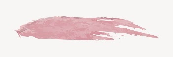 Pink paint brush stroke, collage | Free Vector - rawpixel