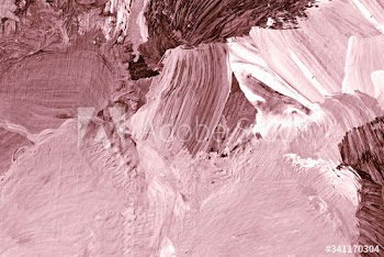 Pink paint brushstroke