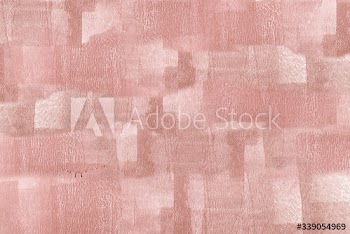 Pink paint on a canvas