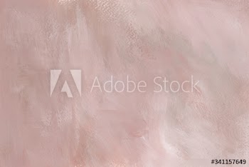 Pink paint on a canvas