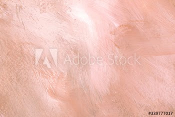 Pink painted canvas
