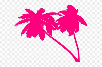 Pink Palm Tree Clip Art