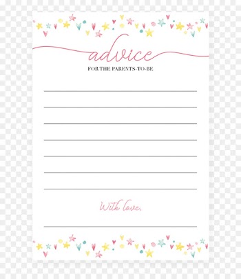 Pink Parent Mother Infant Baby shower - baby shower cards collection frame 