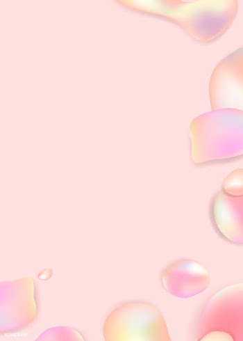 Pink pastel fluid design poster vector | Free stock vector - 594747