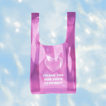 Pink plastic bag, 3D rendering | Free Photo - rawpixel
