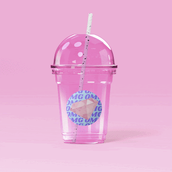 Pink plastic cup, 3D rendering | Free Photo - rawpixel