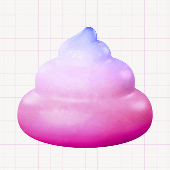 Pink poop, 3D rendering design | Free Photo - rawpixel