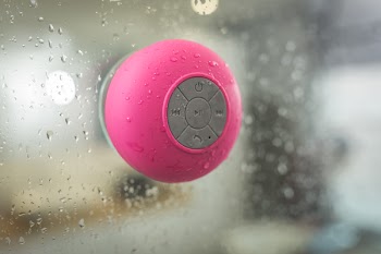 Pink Portable Bluetooth Speaker