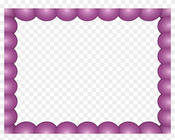 Pink Purple Bubbly Pearls - Picture Frame