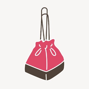 Pink purse collage element, fashion | Free PSD - rawpixel