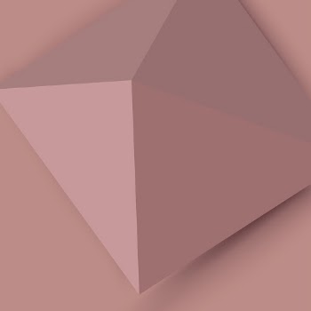Pink pyramid background, 3D geometric | Free Vector - rawpixel