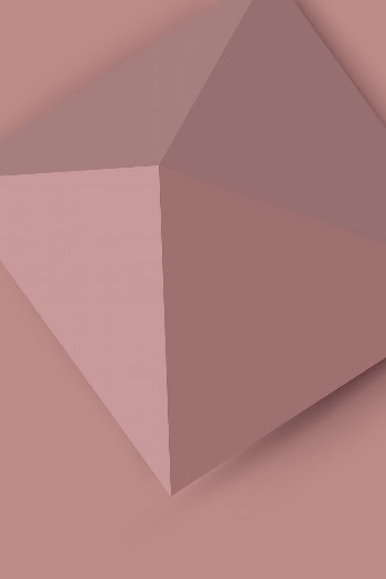 Pink pyramid background, 3D geometric | Free Vector - rawpixel