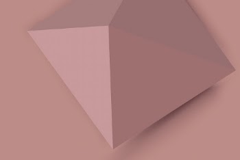 Pink pyramid background, 3D geometric | Free Vector - rawpixel