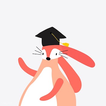 Pink rabbit in a cartoon style vector | Free stock vector - 477048