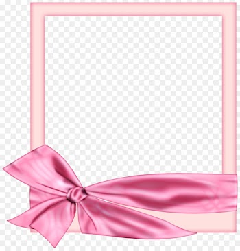 Pink Rectangle Color White Picture Frames - langur 