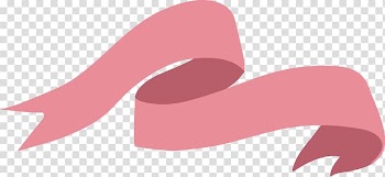 Pink , red ribbon transparent background PNG clipart