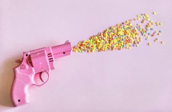 Pink Revolver Gun