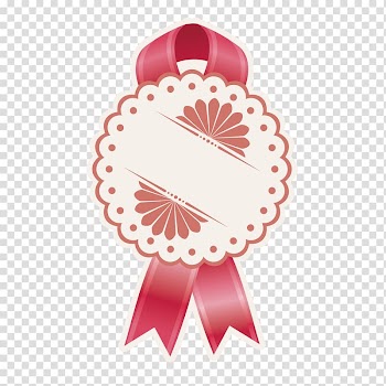 Pink ribbon Euclidean , Hand painted pink ribbon transparent background PNG clipart
