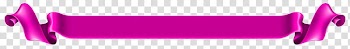 Pink ribbon illustration, Banner , Long Pink Banner transparent background PNG clipart