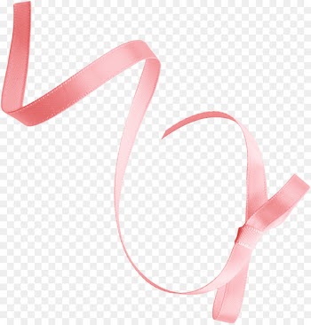 Pink ribbon Pink ribbon Blue ribbon - Pink bow ribbon 