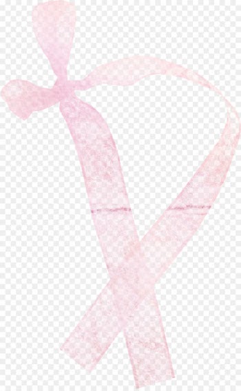 Pink ribbon Pink ribbon Shoelace knot - Pink bow ribbon 