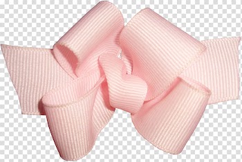 Pink Ribbon Shoelace knot , Pink bow ribbon transparent background PNG clipart