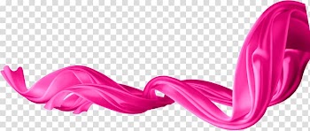 Pink ribbon Textile, Pink Ribbon transparent background PNG clipart