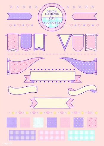 Pink ribbons and badges | Free stock vector - 594564