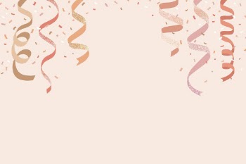 Pink ribbons decoration frame background, | Free Vector - rawpixel