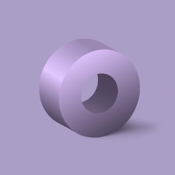 Pink ring shape, 3D rendering | Free Vector - rawpixel