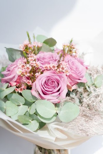pink rose bouquet