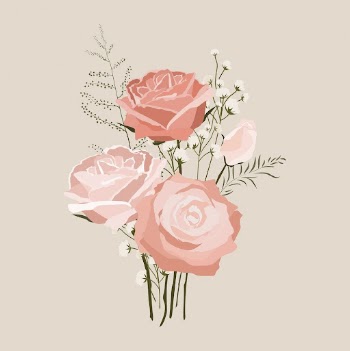 Pink rose bouquet clipart, flower | Free Photo Illustration - rawpixel