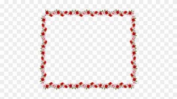 Pink Rose Clip Art Border Rose Clipart Border - Page Borders For Microsoft Word