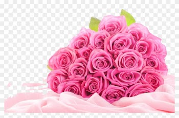 Pink Rose Clipart Flower Bouquet - Pink Roses