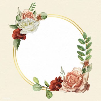 Pink rose frame | Free stock vector - 1205809