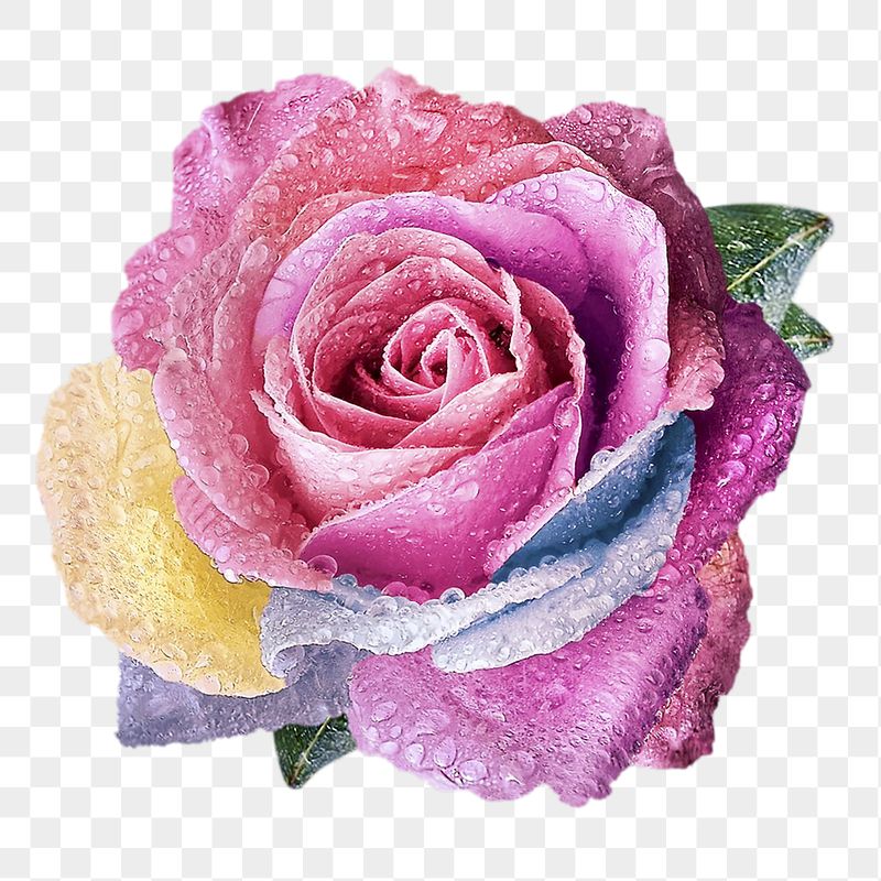 Pink rose png flower sticker, | Free PNG - rawpixel