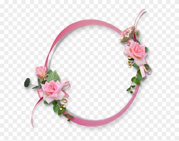 Pink Roses Frames - Beautiful Photo Frames Free Download