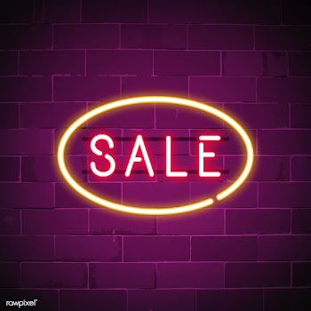 Pink sale neon sign vector | Free stock vector - 537653