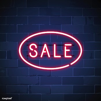 Pink sale neon sign vector | Free stock vector - 537694