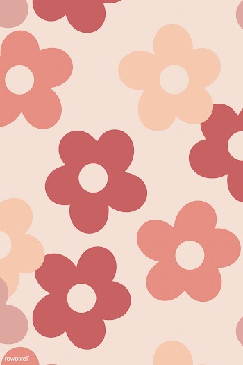Pink seamess floral patterned background vector | Free  vector - 2272324