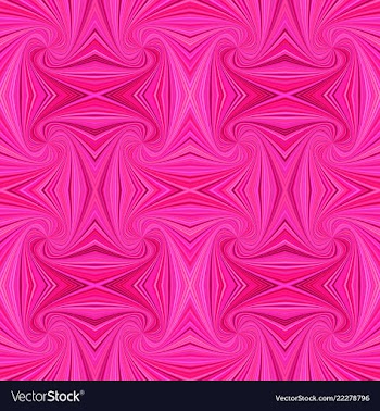 Pink seamless abstract psychedelic spiral stripe vector image