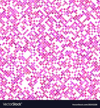 Pink seamless diagonal square pattern background vector image