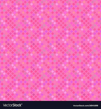 Pink seamless diagonal square pattern background vector image