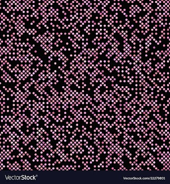 Pink seamless dot pattern background - graphic vector image