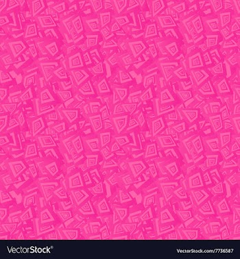 Pink seamless irregular rectangle pattern vector image