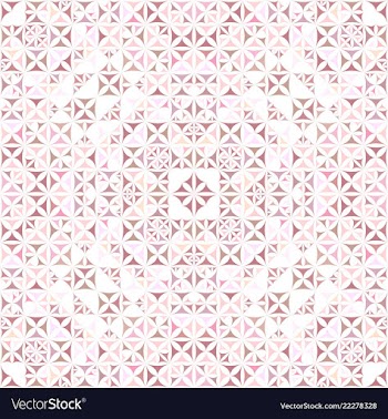 Pink seamless kaleidoscope pattern background vector image