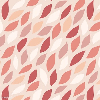 Pink seamless leaf patterned background vector | Free  vector - 2272293