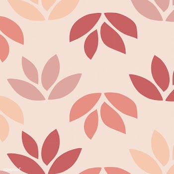 Pink seamless leaf patterned background vector | Free  vector - 2272306